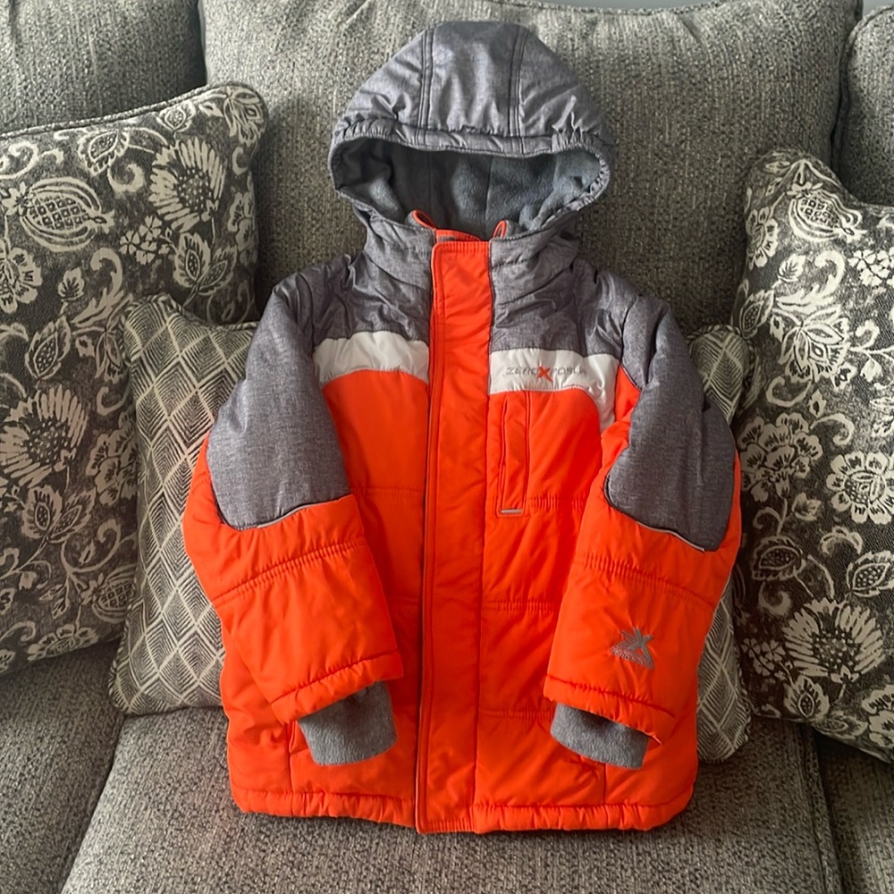 Zero Exposure Winter coat size M 5/6 boys